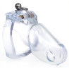 Generique Cage de chasteté Dick Off 10 x 3cm Transparent